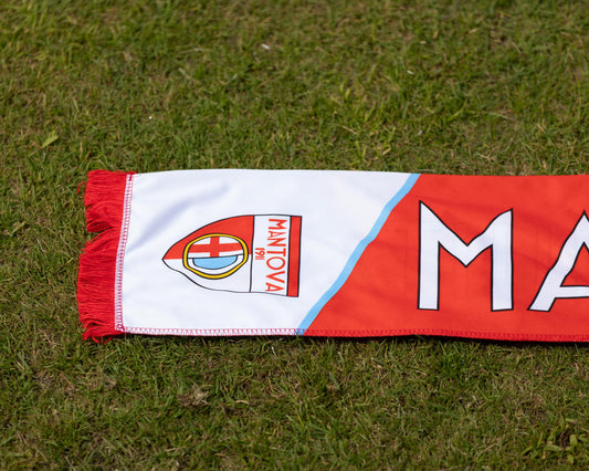 SCIARPA IN RASO CON FRANGE MANTOVA1911