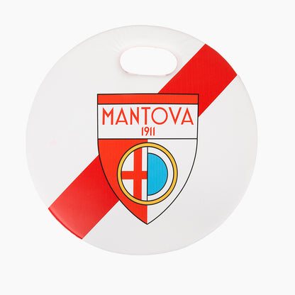 Mantova 1911 Cuscino Rotondo con logo
